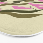 Tulips In Pink Bath Mat Gallery Image 3