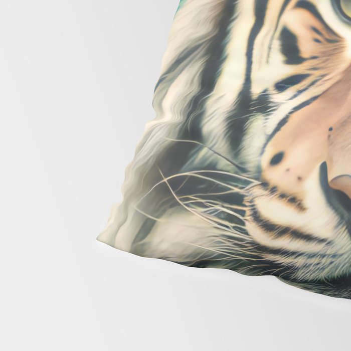 One Love, One World, A Vision of Unity, Tigers Art Pillow Sham Gallery Image 4