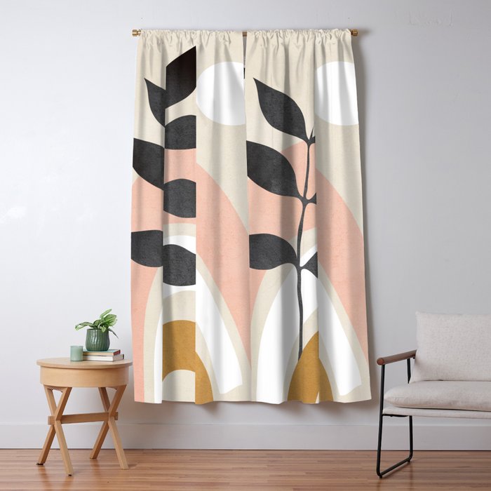Minimal Abstract Shapes 16 Window Curtain Gallery Image 5