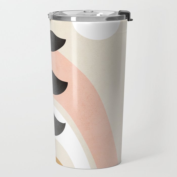 Minimal Abstract Shapes 16 Travel Mug Gallery Image 2