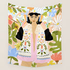 I Want To See The Beauty In The World Wall Tapestry Gallery Image 4