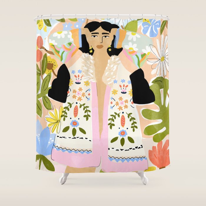 I Want To See The Beauty In The World Shower Curtain Gallery Image 1