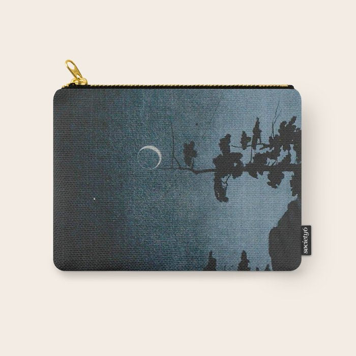 Walter Prichard Eaton - In Berkshire fields - 1920 - vintage Ombre Night Sky Carry All Pouch Gallery Image 1