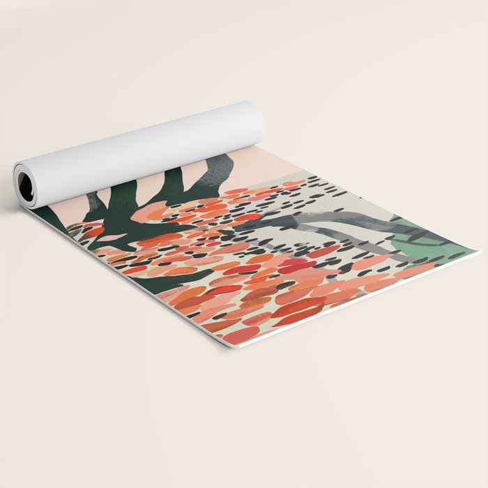 Autumn Leaves Yoga Mat Gallery Image 2