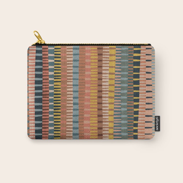 Mix of Stripes #1 Carry All Pouch Gallery Image 1