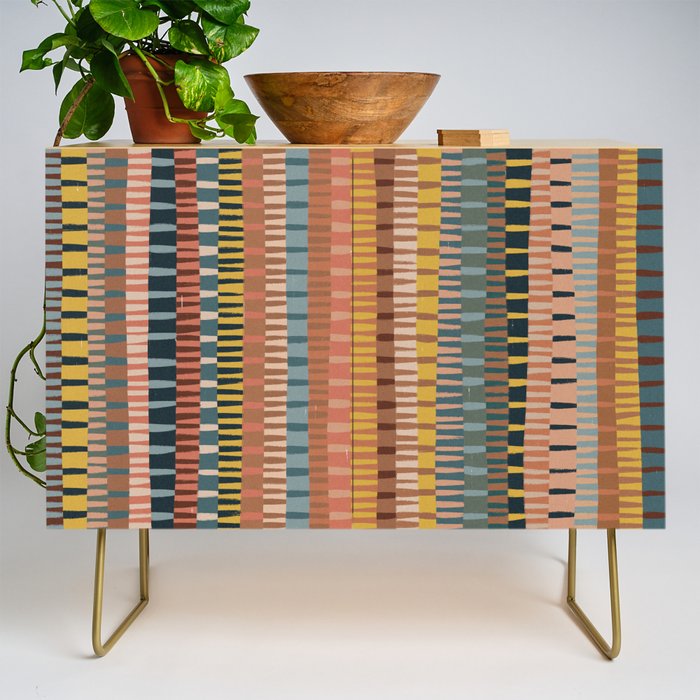 Mix of Stripes #1 Credenza Gallery Image 1