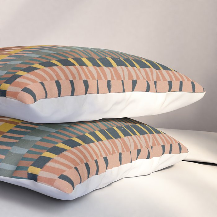 Mix of Stripes #1 Pillow Sham Gallery Image 3