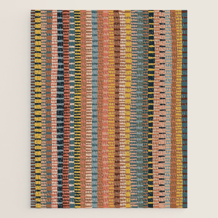 Mix of Stripes #1 Jigsaw Puzzle Gallery Image 1