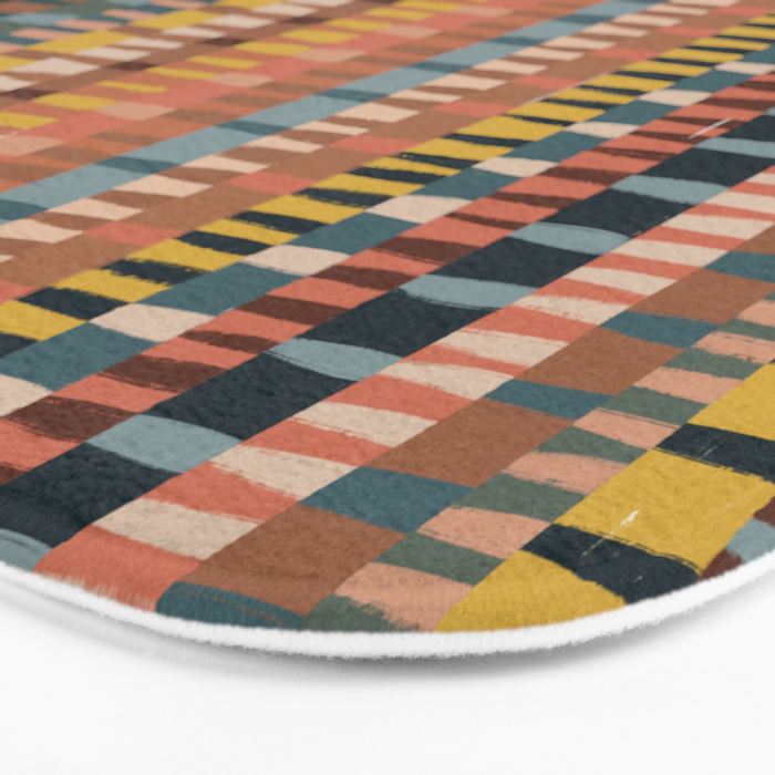 Mix of Stripes #1 Bath Mat Gallery Image 3