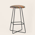Mix of Stripes #1 Stool Gallery Image 1