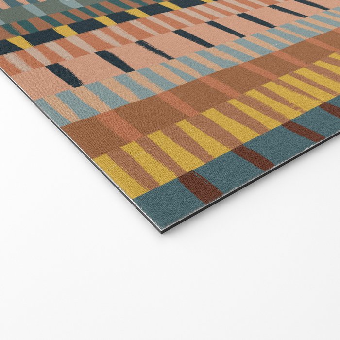 Mix of Stripes #1 Welcome Mat Gallery Image 2