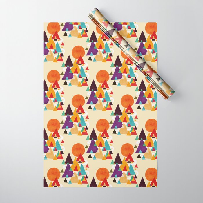 Let's visit the mountains Wrapping Paper Gallery Image 1