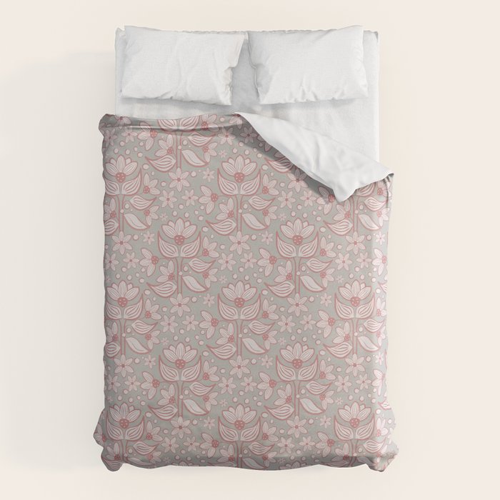 Sweet Florentia Pink Duvet Cover Gallery Image 6