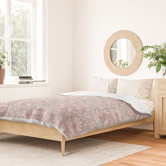 Sweet Florentia Pink Duvet Cover Gallery Image 2