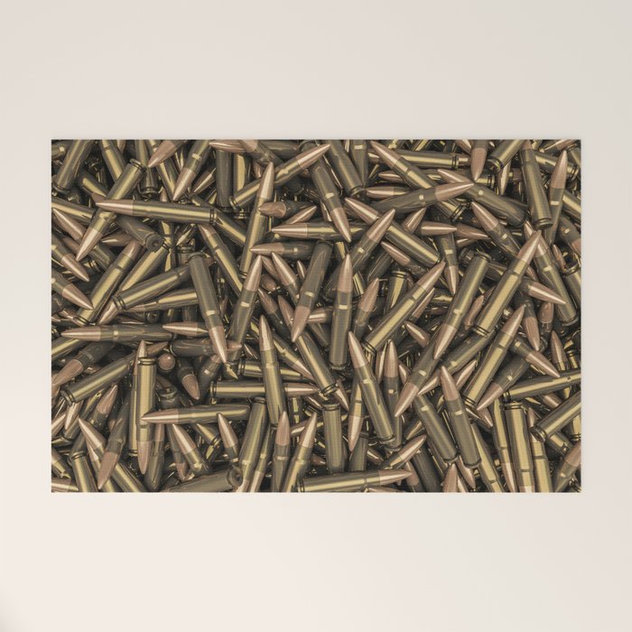 Rifle bullets Welcome Mat Gallery Image 1