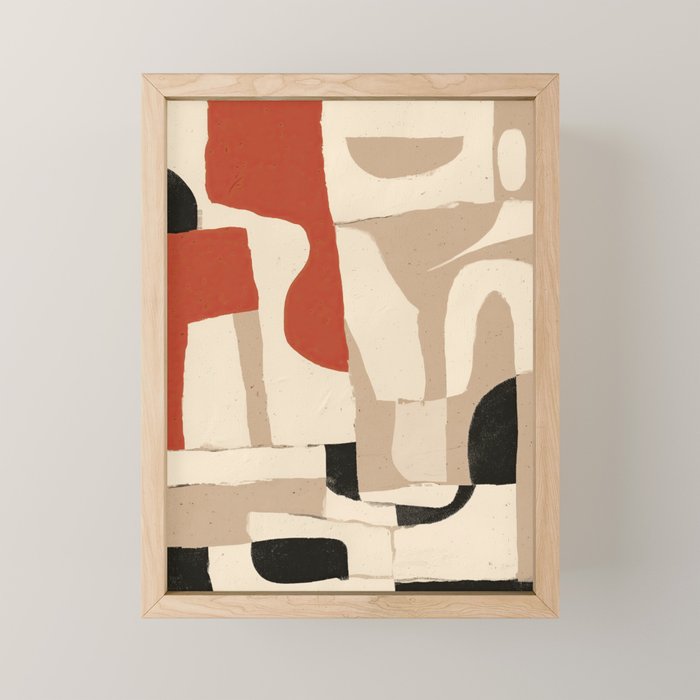 Terracotta Talk Mini Art Print Gallery Image 1