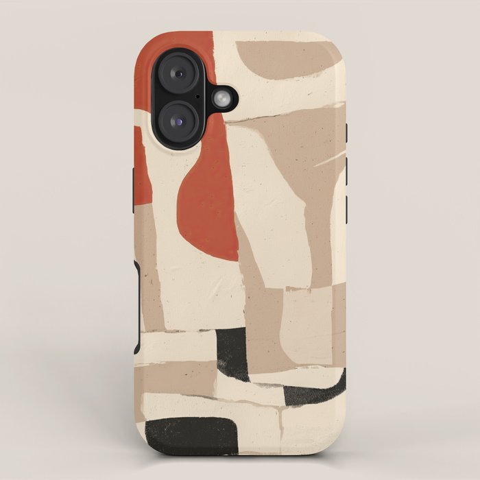 Terracotta Talk iPhone Case Gallery Image 1