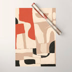 Terracotta Talk Wrapping Paper Gallery Image 1