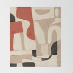Terracotta Talk Throw Blanket Gallery Image 2