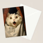 Shocked Cat V Stationery Card Gallery Image 2