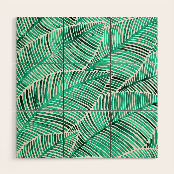 Tropical Turquoise Wood Wall Art Gallery Image 1