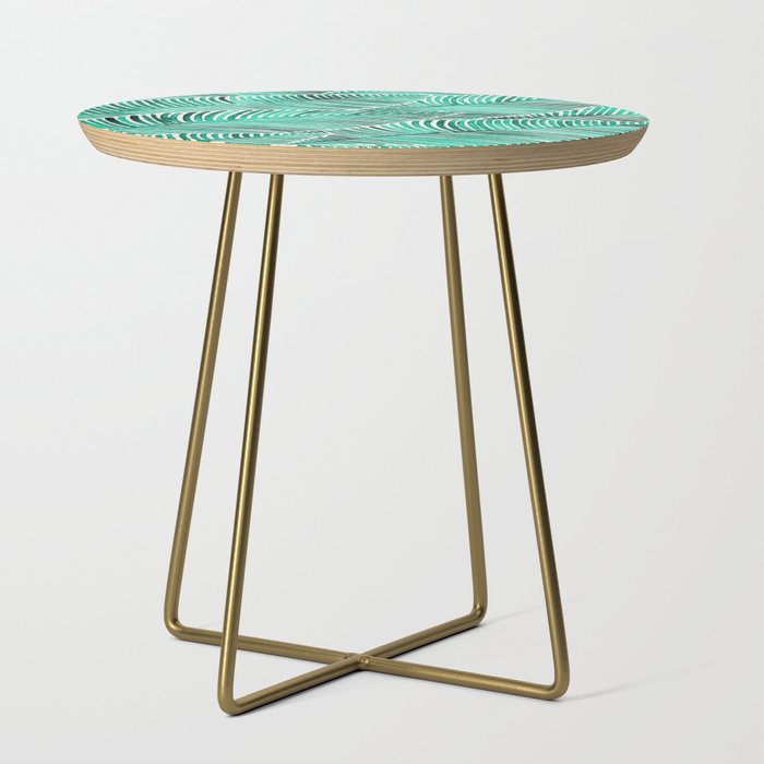 Tropical Turquoise Side Table Gallery Image 1
