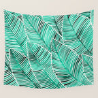Tropical Turquoise Wall Tapestry Gallery Image 4