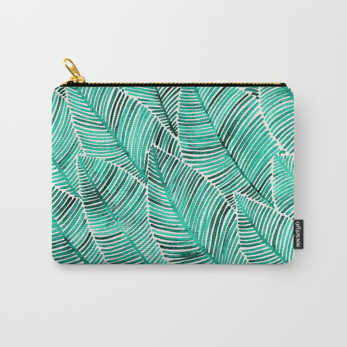 Tropical Turquoise Carry All Pouch Gallery Image 1
