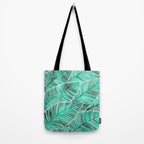 Tropical Turquoise Tote Bag Gallery Image 2