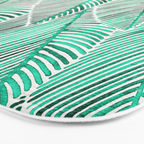Tropical Turquoise Bath Mat Gallery Image 3