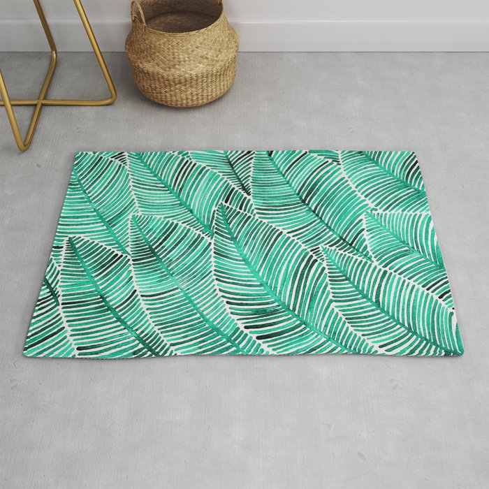 Tropical Turquoise Rug Gallery Image 1