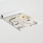 White Peonies Yoga Mat Gallery Image 2