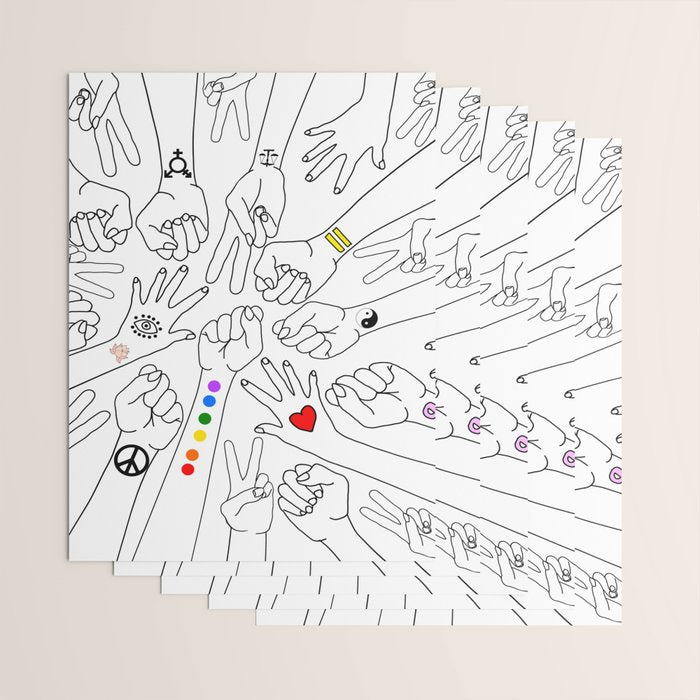 We Are The Future Tattoos Part 1 Wrapping Paper Gallery Image 3