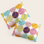 Pop Art Baseballs Pillow Sham Gallery Image 3