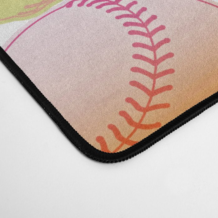 Pop Art Baseballs Desk Mat Gallery Image 4