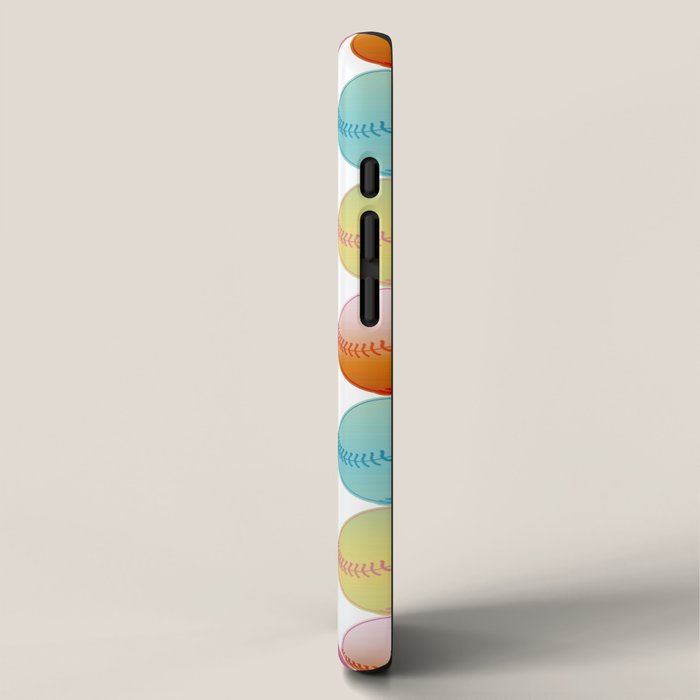 Pop Art Baseballs iPhone Case Gallery Image 2