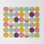 Pop Art Baseballs Throw Blanket Gallery Image 2