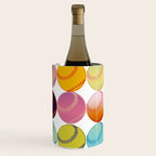 Pop Art Baseballs Wine Chiller Gallery Image 3