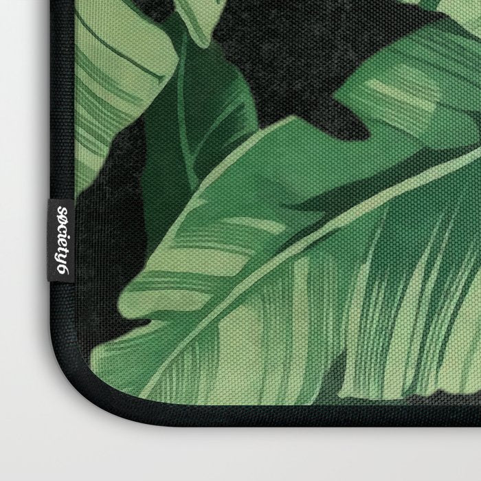 Tropical banana leaves II Laptop Sleeve Gallery Image 3