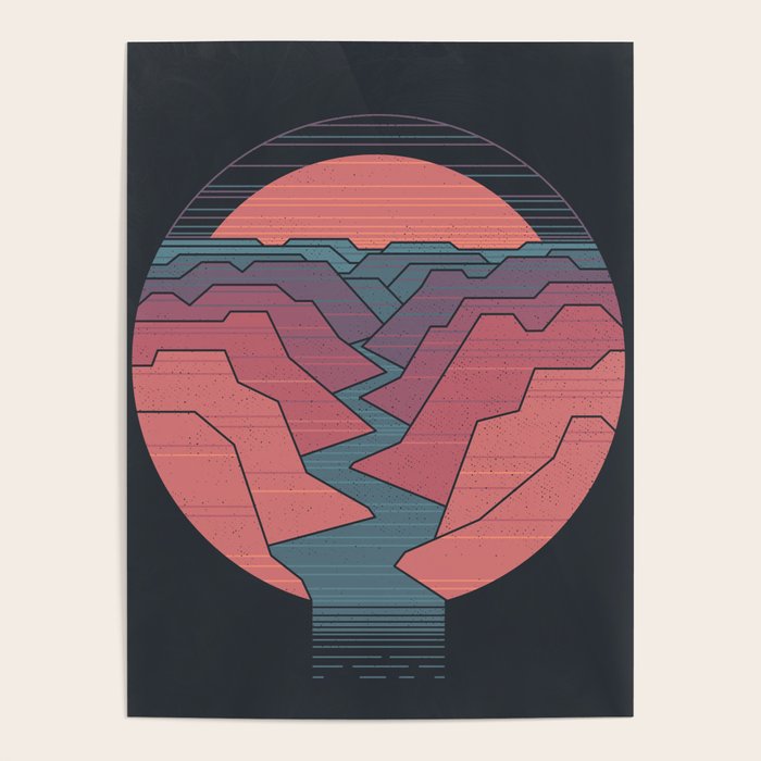 Canyon River Poster