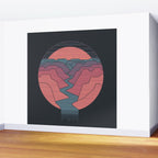 Canyon River Wall Mural Gallery Image 2