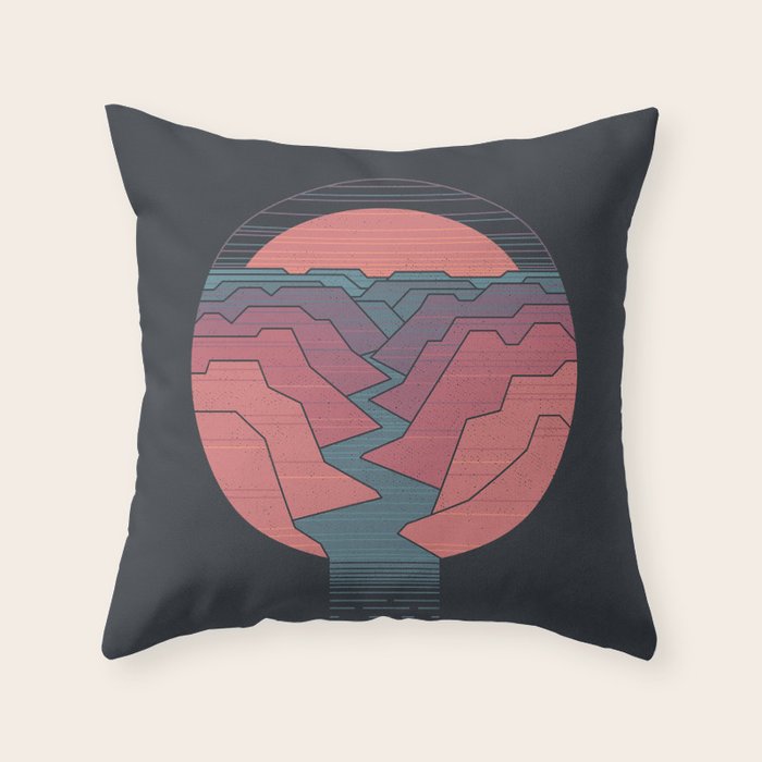 Canyon River Throw Pillow Gallery Image 6