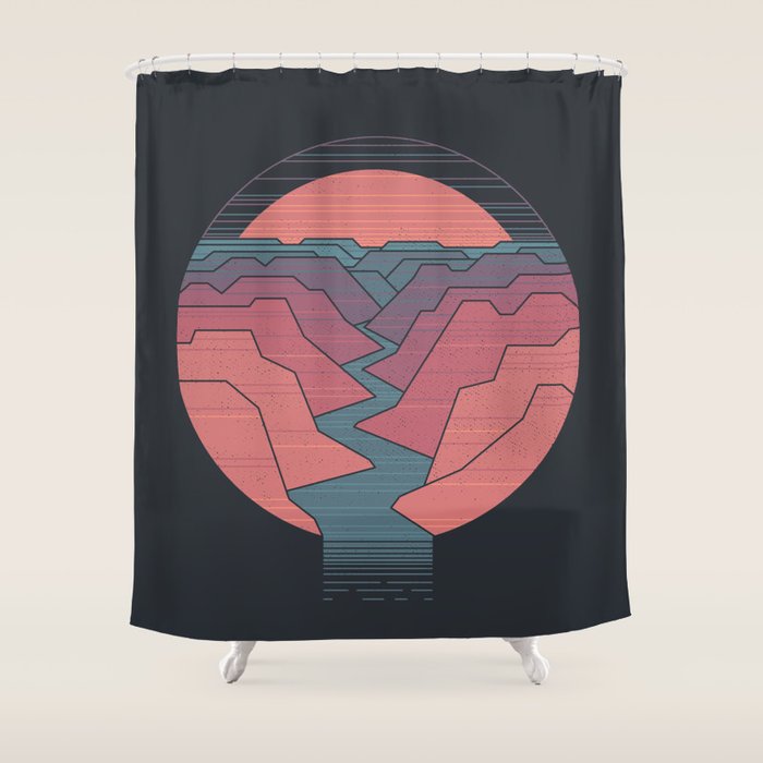 Canyon River Shower Curtain Gallery Image 1