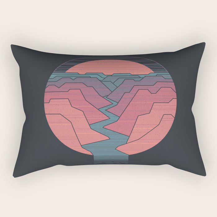 Canyon River Rectangular Pillow Gallery Image 2