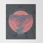 Canyon River Throw Blanket Gallery Image 2