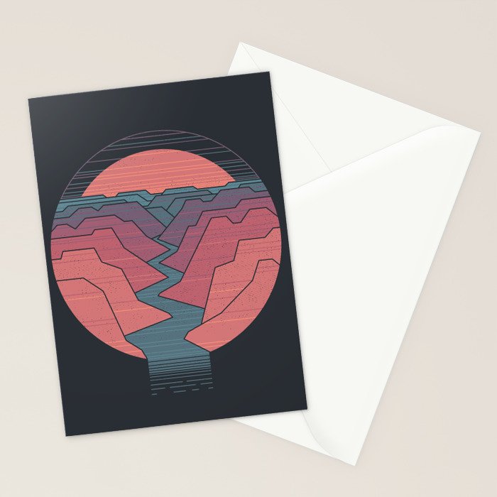 Canyon River Stationery Card Gallery Image 2