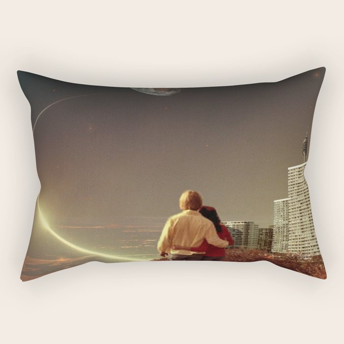 We Used To Live There, Too Rectangular Pillow Gallery Image 1