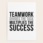 Teamwork Quotes, Office Decor, Office Wall Art, Office Art, Office Gifts Poster Gallery Image 4