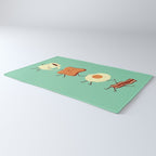 Let's All Go And Have Breakfast Rug Gallery Image 3