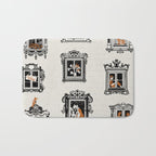 Black Forest welcome windows Bath Mat Gallery Image 1